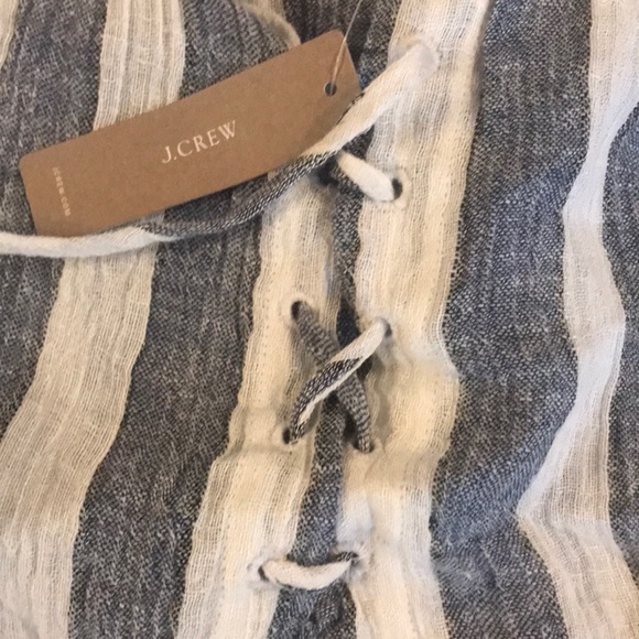 NWT J Crew sleeveless linen top! - Picture 4 of 4
